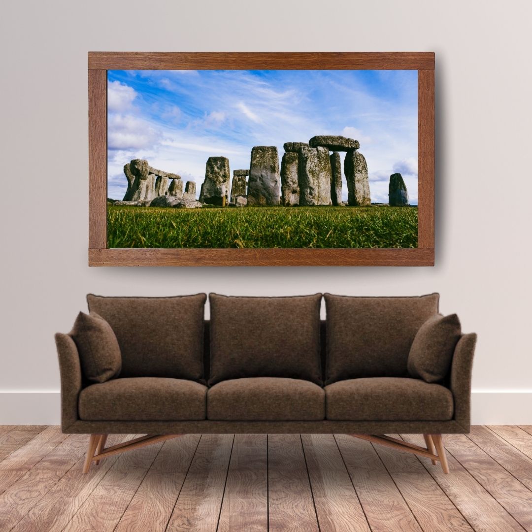 Stonehenge Wall Art Print – Ancient Monument Photography, Historic Landscape of England