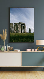 Stonehenge Vertical Wall Art – Ancient Monument Photography from England