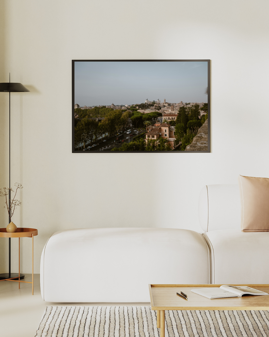Blick über Rom – Fine-Art Fotografie | Italien Panorama Wandbild