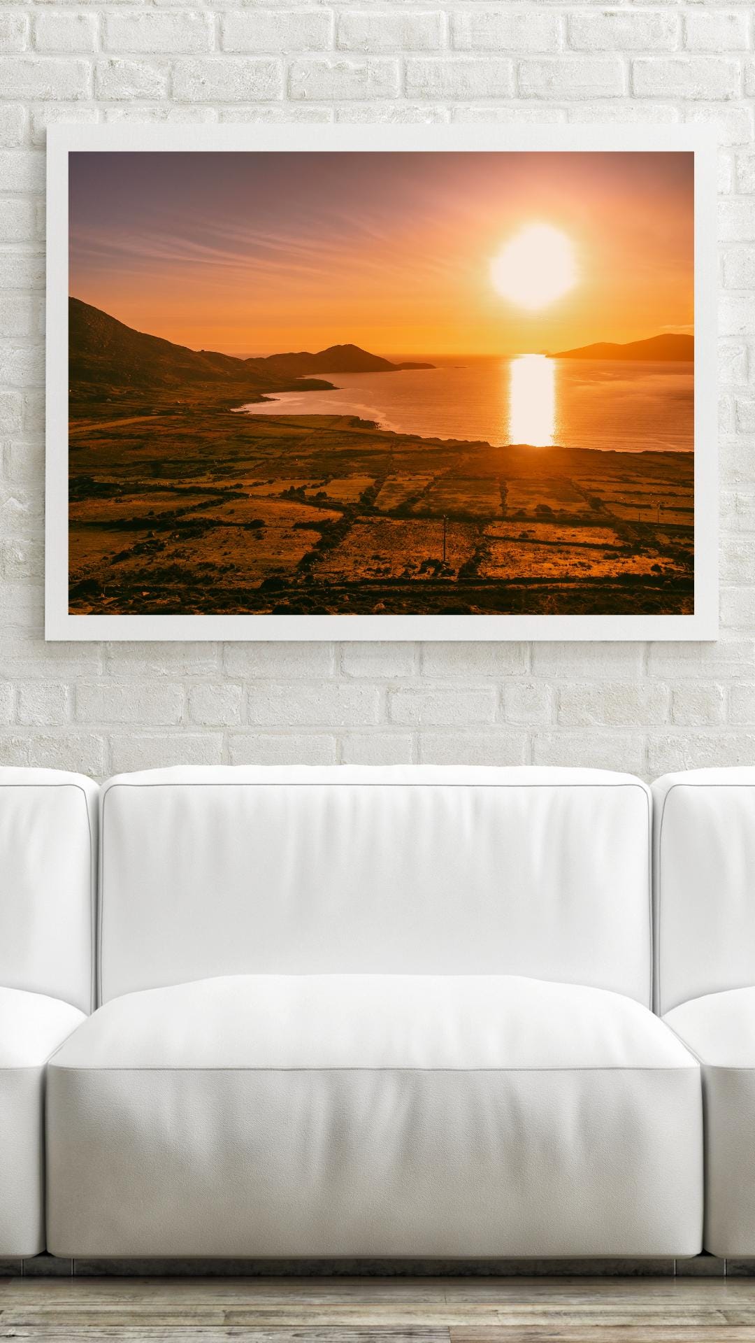 Mystische irische Küste bei Sonnenuntergang – Fine Art Fotografie | Natur- & Küstenlandschaft als Wandbild