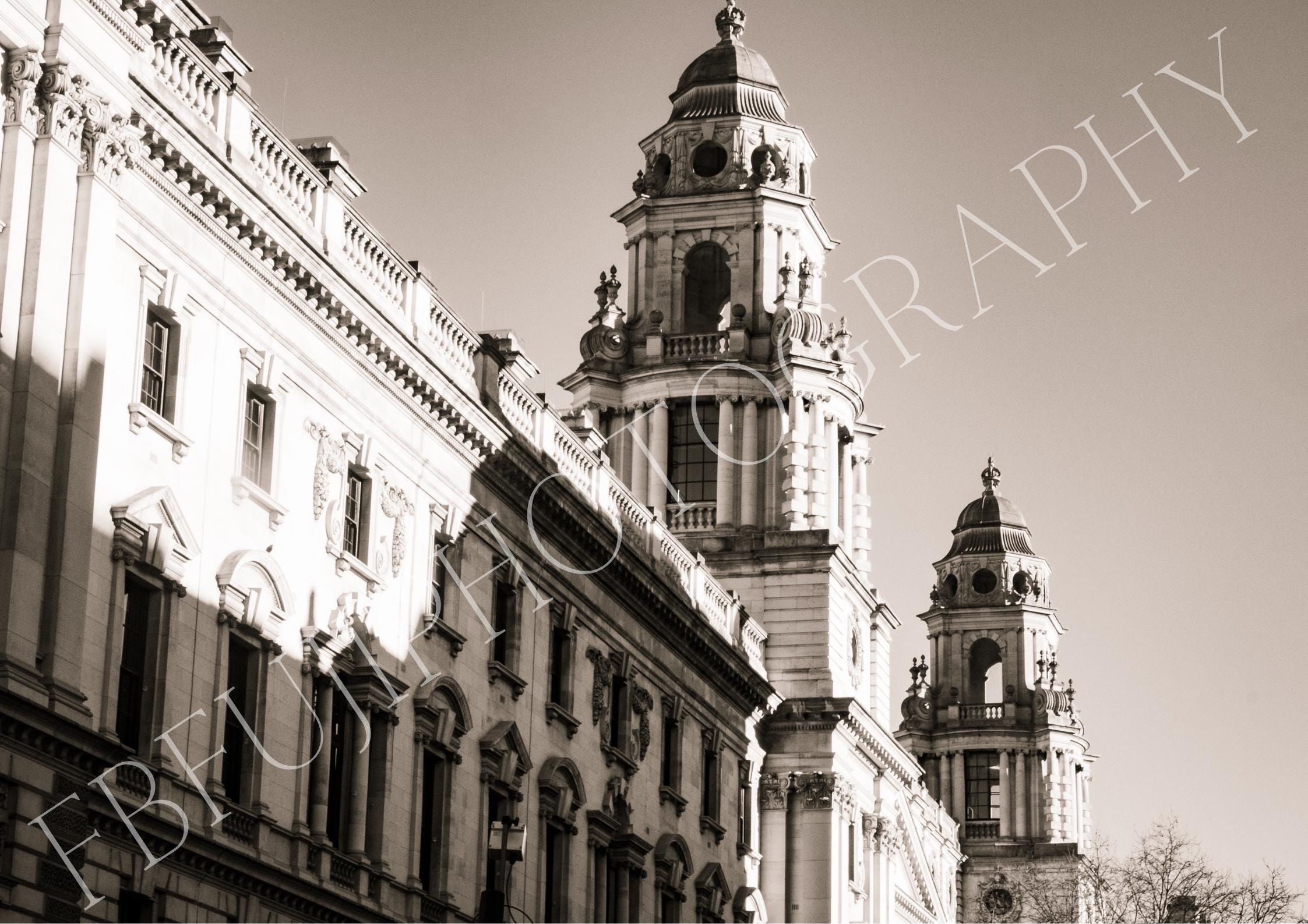 Urban London life I natürliches Stadtleben im Herzen Londons Fine Art Wall Print