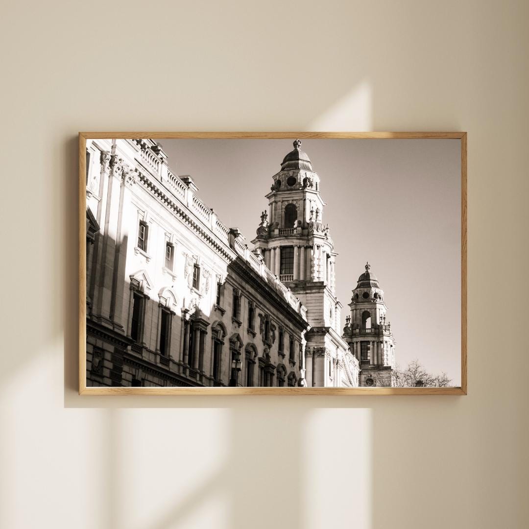 Urban London life I natürliches Stadtleben im Herzen Londons Fine Art Wall Print